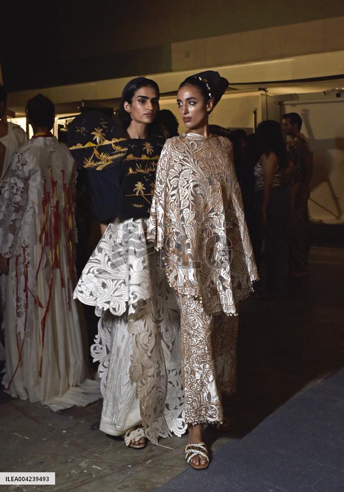 Lakme Fashion Week Backstage In Mumbai