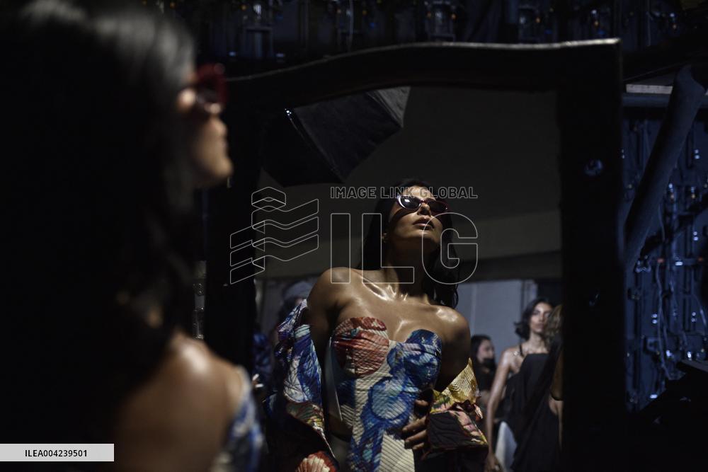 Lakme Fashion Week Backstage In Mumbai