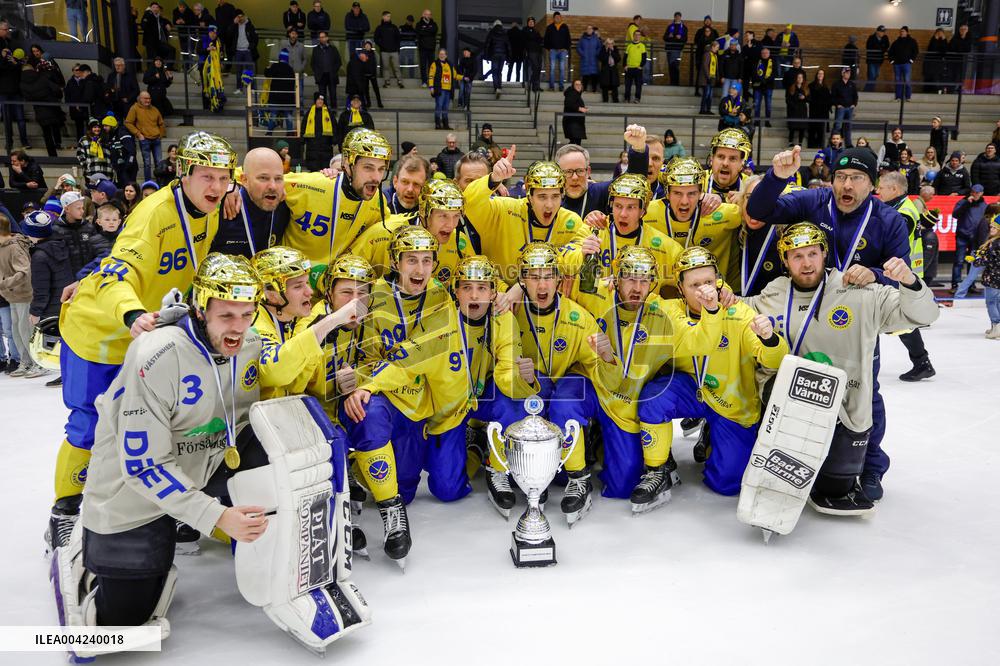 BANDY WC 2025 FINAL SWEDEN - FINLAND