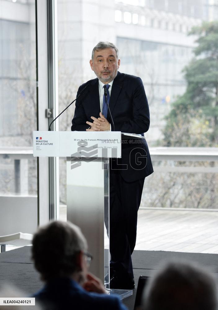 Celebrating 30 years of the Francois Mitterrand site of the BNF - Paris