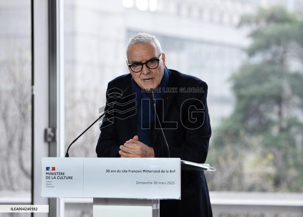 Celebrating 30 years of the Francois Mitterrand site of the BNF - Paris