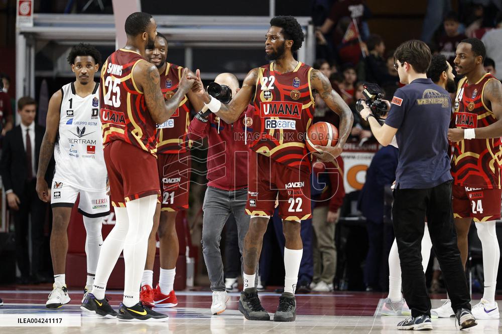 BASKET - Serie A - Umana Reyer Venezia vs Bertram Derthona Tortona
