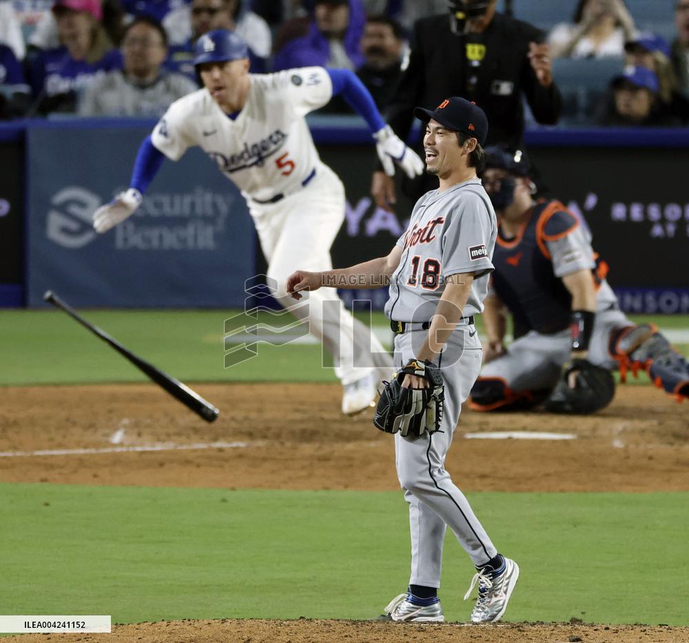 Baseball: Tigers vs. Dodgers
