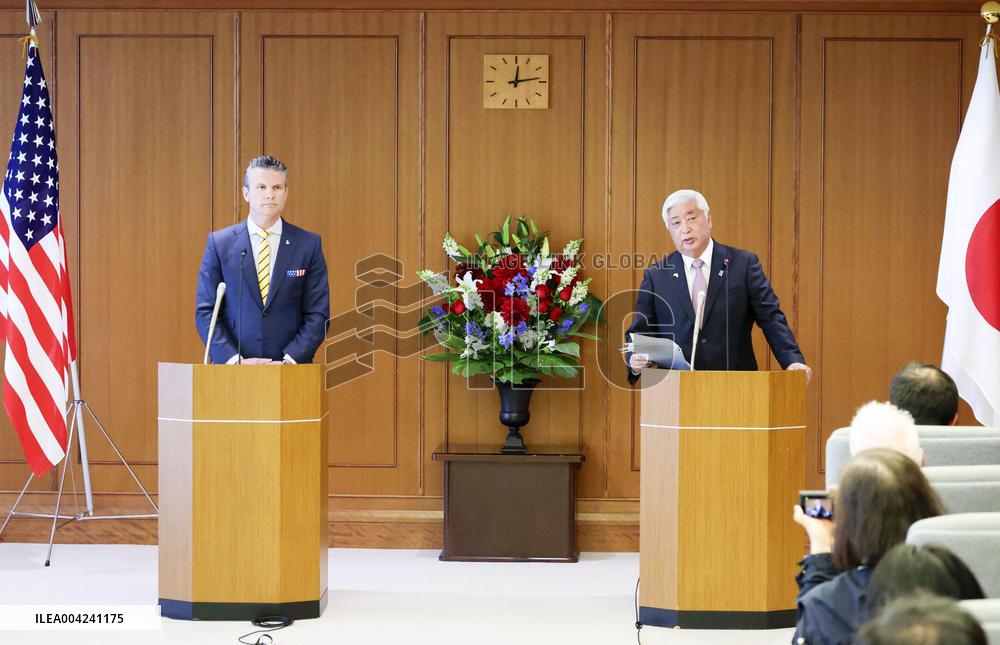 U.S. defense secretary in Japan