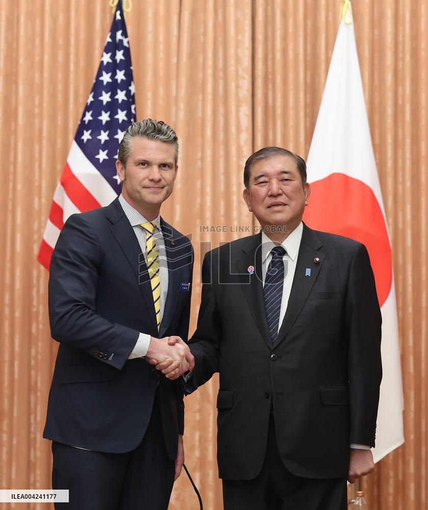 U.S. defense secretary in Japan