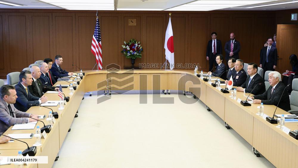 U.S. defense secretary in Japan