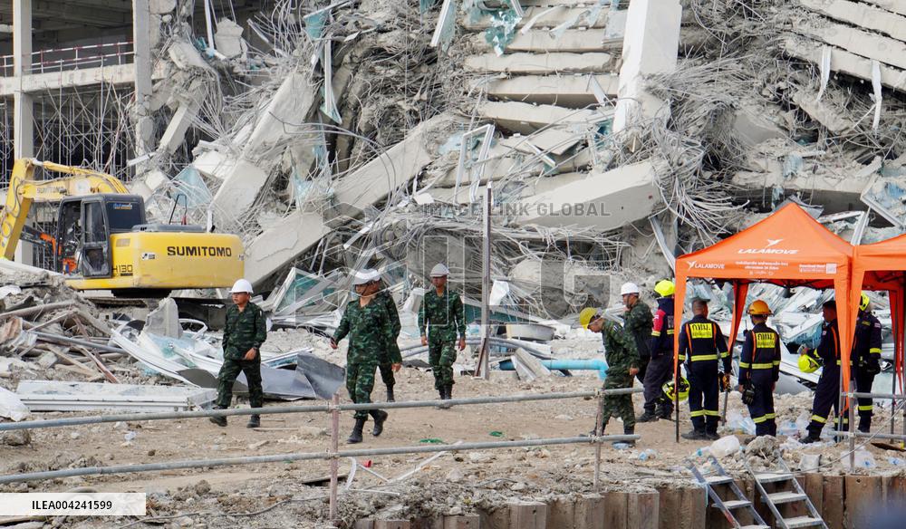Aftermath of strong earthquake in Myanmar, Thailand