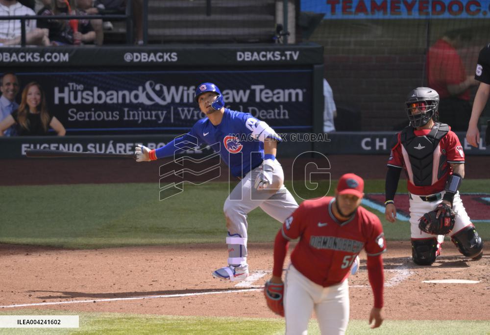 Baseball: Cubs vs. D-backs