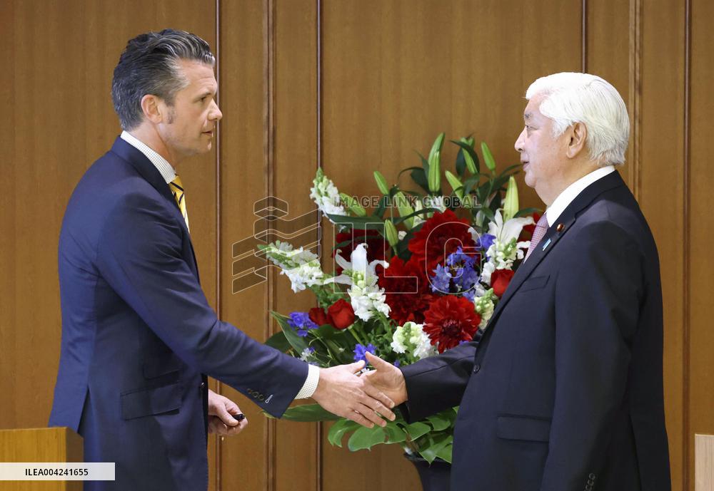 U.S. defense secretary in Japan