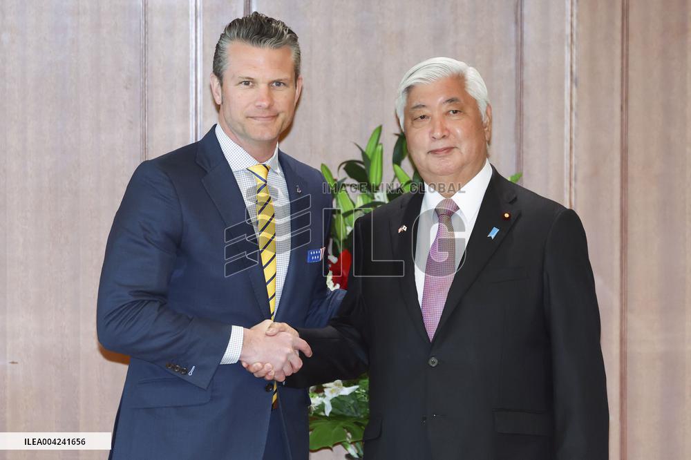 U.S. defense secretary in Japan