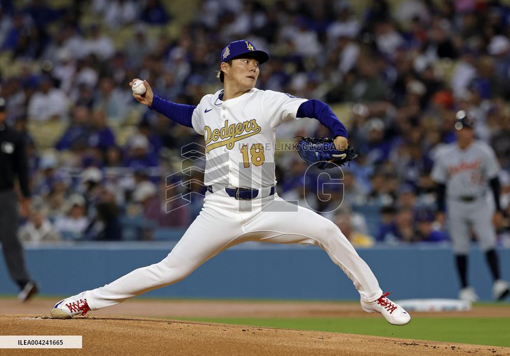 Baseball: Tigers vs. Dodgers