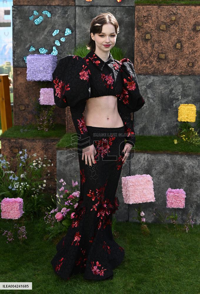 A Minecraft Movie Premiere - London