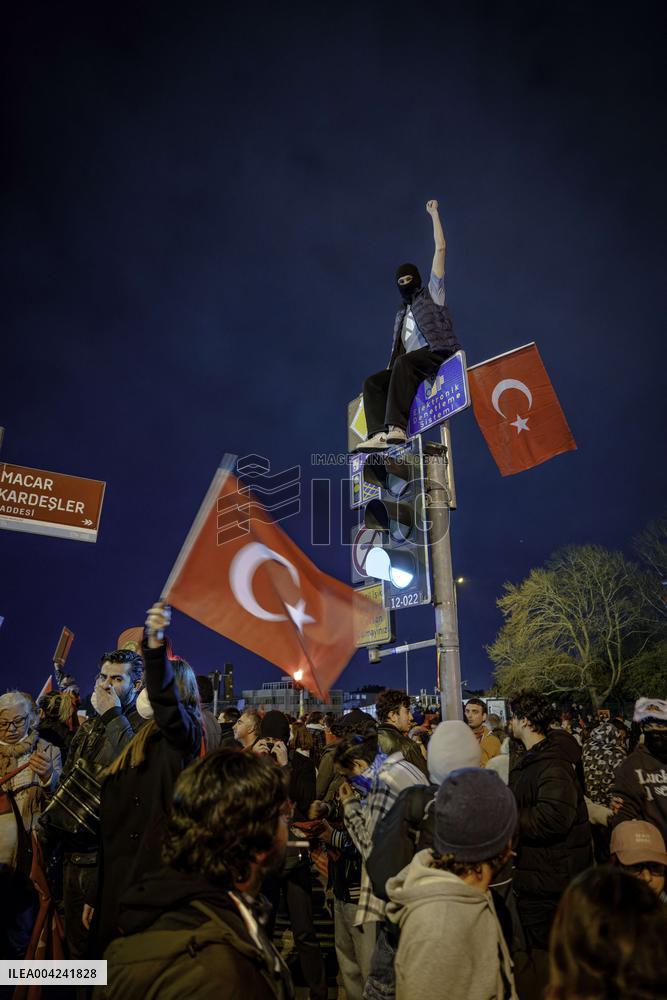 Protests Continue Over Arrest Of Istanbul Mayor - Istanbul