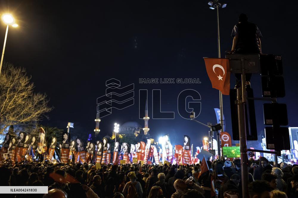 Protests Continue Over Arrest Of Istanbul Mayor - Istanbul