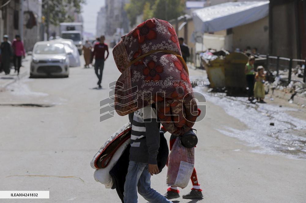 Walls of Gaza Speak Against U.S. Arms