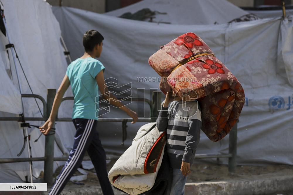 Walls of Gaza Speak Against U.S. Arms
