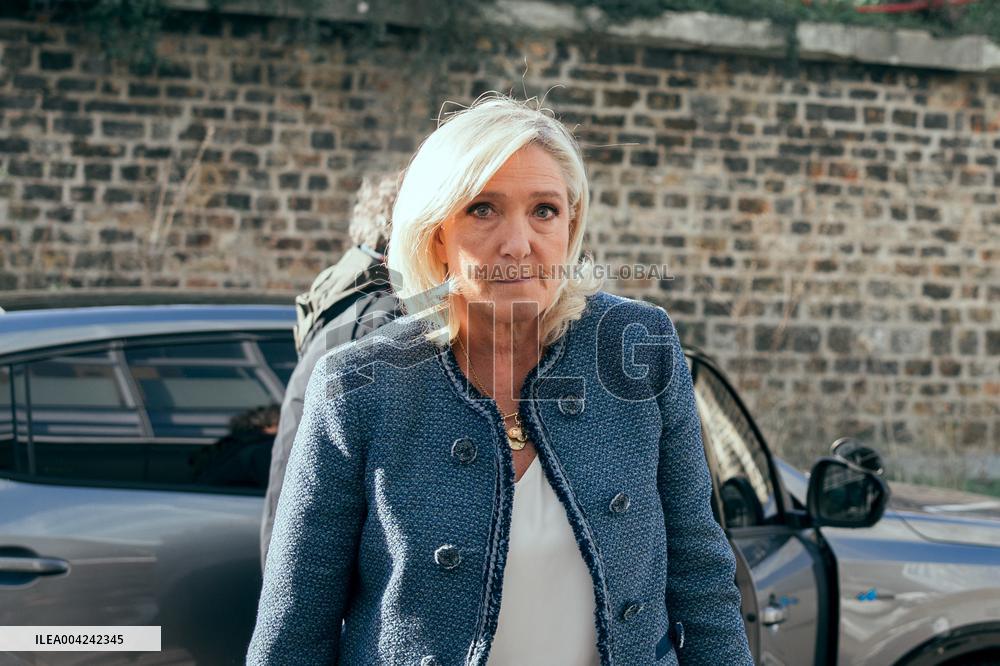 Le Pen And RN Face Justice - Paris