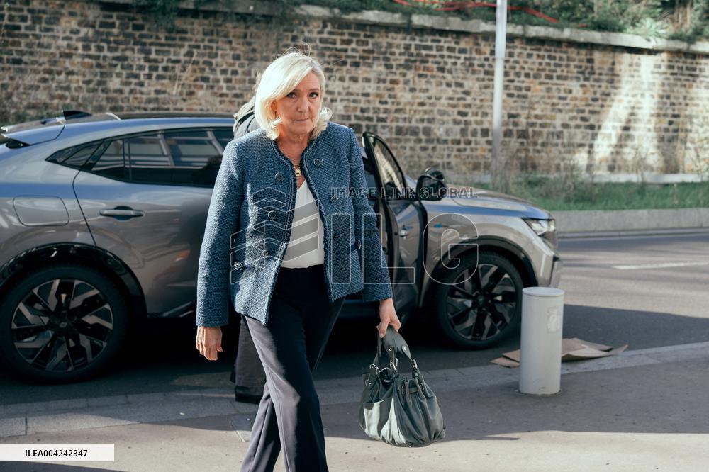 Le Pen And RN Face Justice - Paris