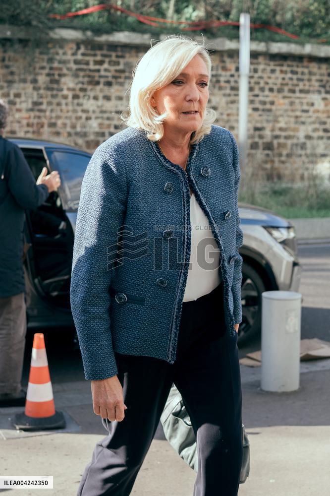 Le Pen And RN Face Justice - Paris