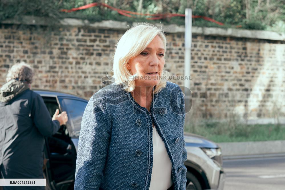 Le Pen And RN Face Justice - Paris