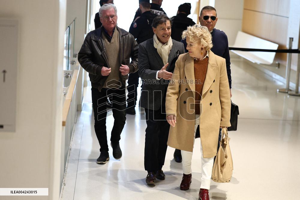 Marine Le Pen and Rn Partys Trial Verdict - Paris