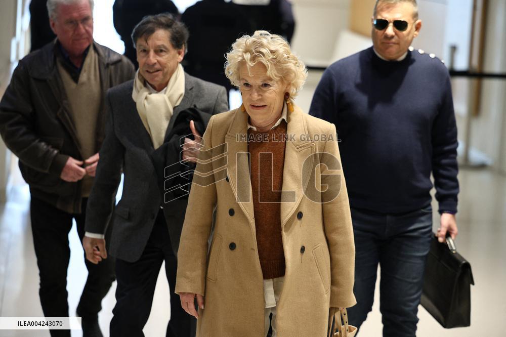 Marine Le Pen and Rn Partys Trial Verdict - Paris