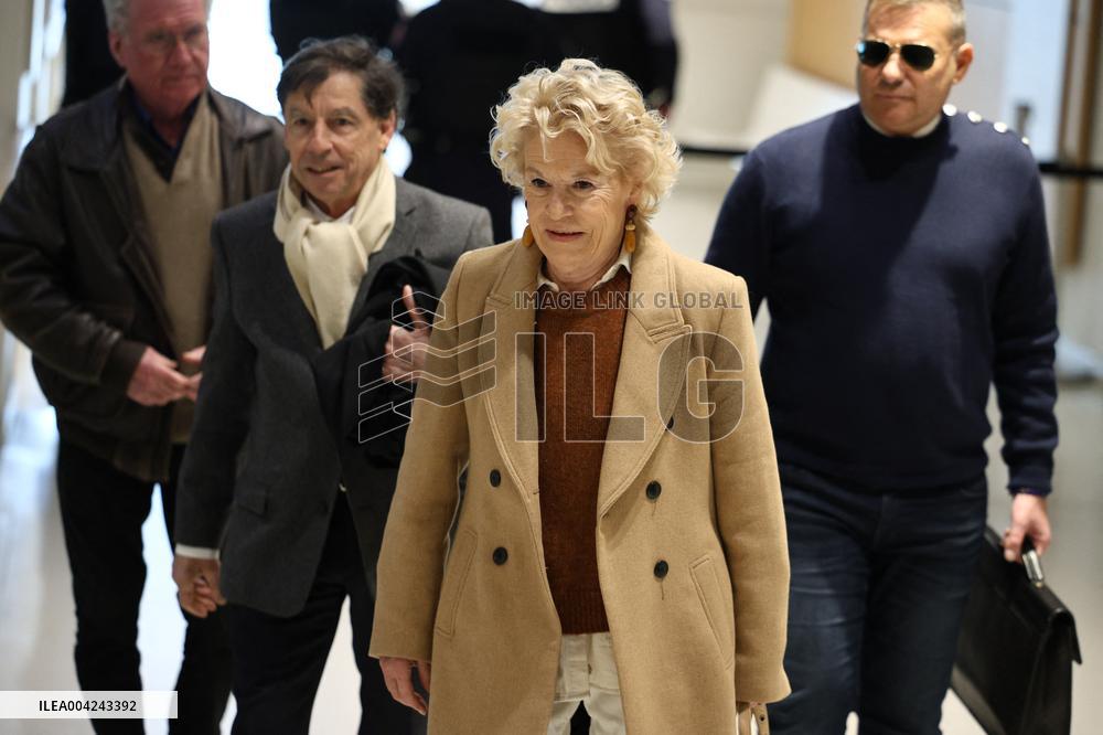 Marine Le Pen and Rn Partys Trial Verdict - Paris