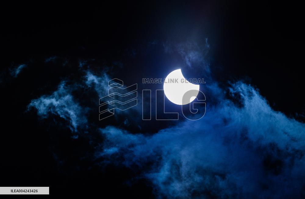 Partial solar eclipse