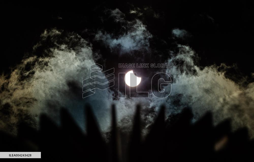 Partial solar eclipse