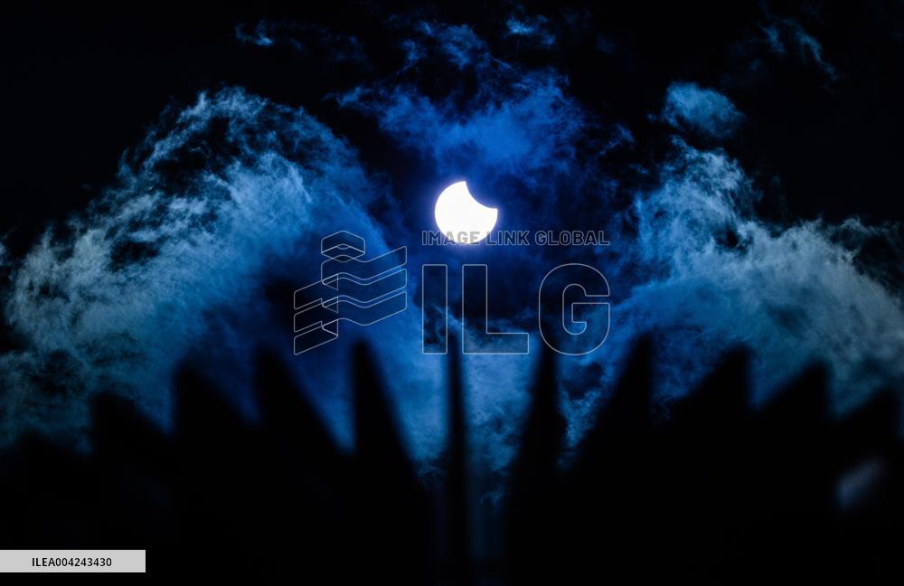 Partial solar eclipse