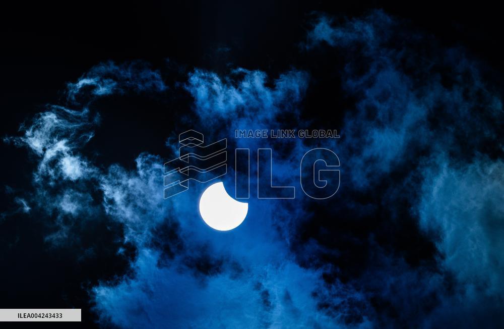 Partial solar eclipse