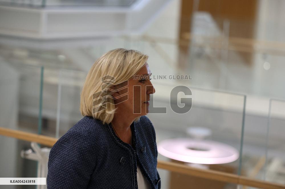 Marine Le Pen and Rn Partys Trial Verdict - Paris