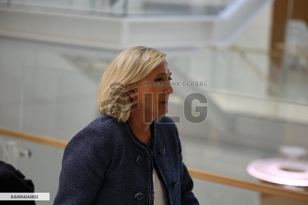 Marine Le Pen and Rn Partys Trial Verdict - Paris