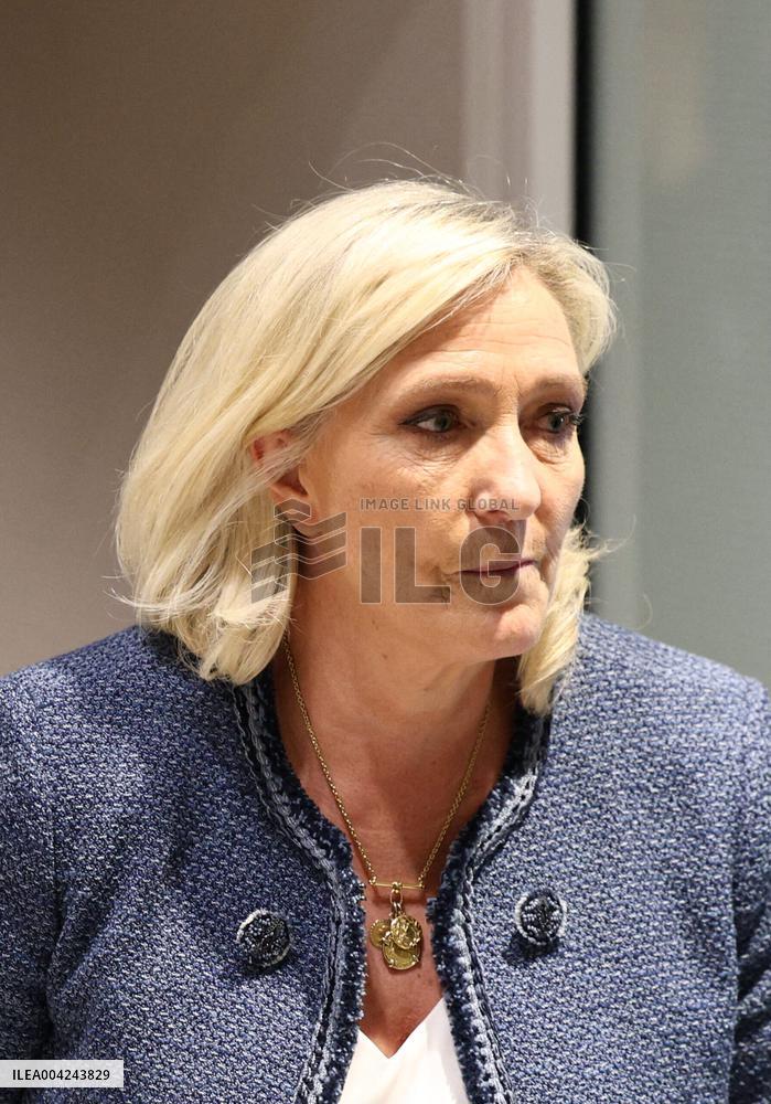 Marine Le Pen and Rn Partys Trial Verdict - Paris