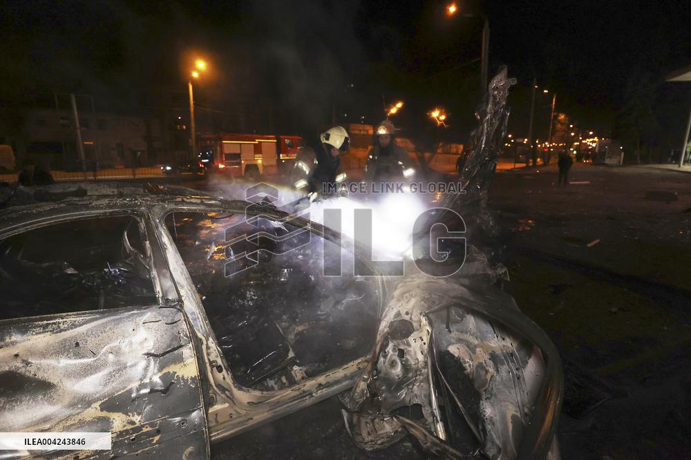 Kharkiv suffers massive attack by Russian drones