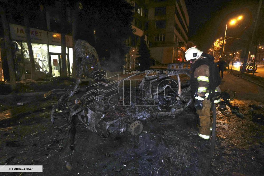 Kharkiv suffers massive attack by Russian drones