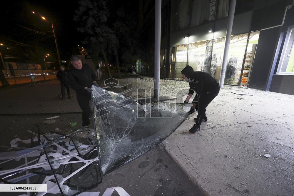 Kharkiv suffers massive attack by Russian drones