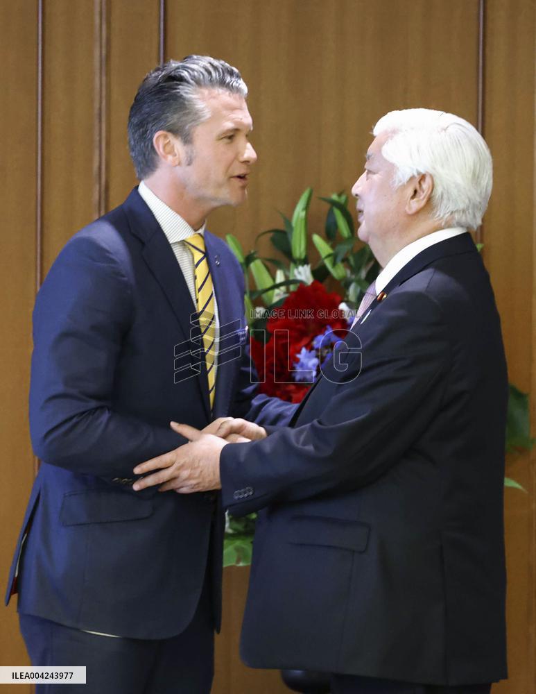 U.S. defense secretary in Japan