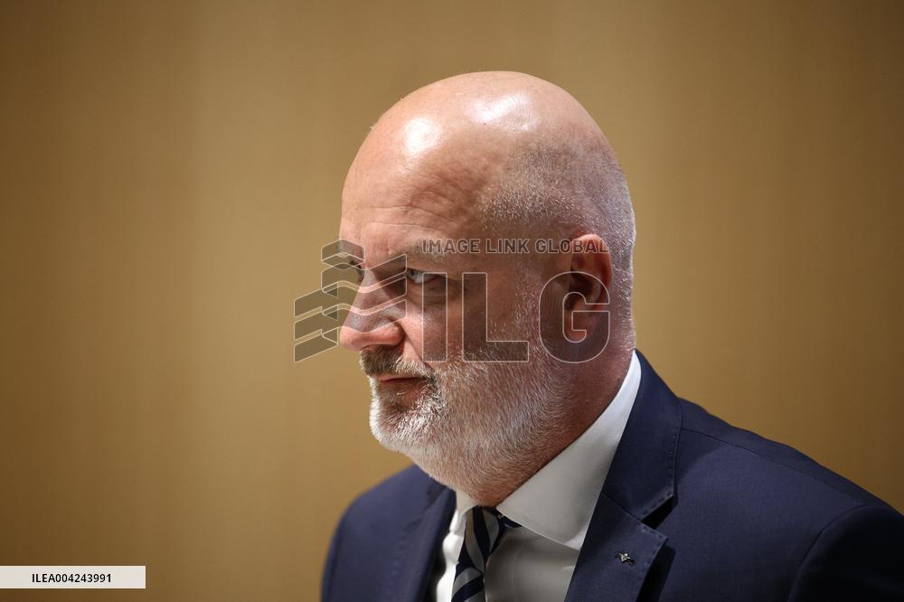 Le Pen RN Party leaves her Trial Verdict for EU Fund Embezzlement - Paris