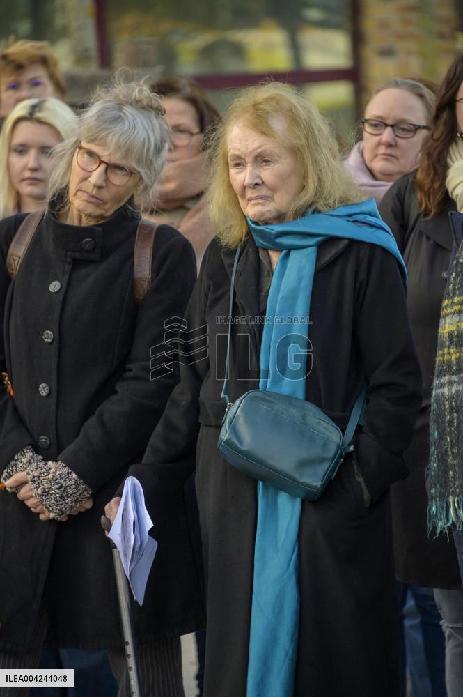 Annie Ernaux Visits The Artois University - Arras