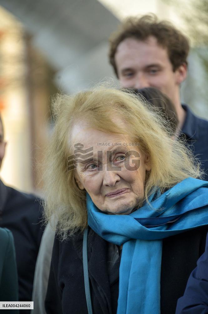 Annie Ernaux Visits The Artois University - Arras