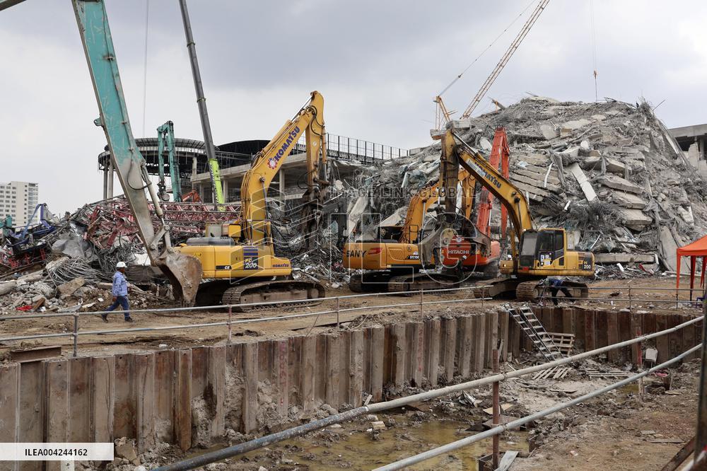 Aftermath of strong earthquake in Myanmar, Thailand