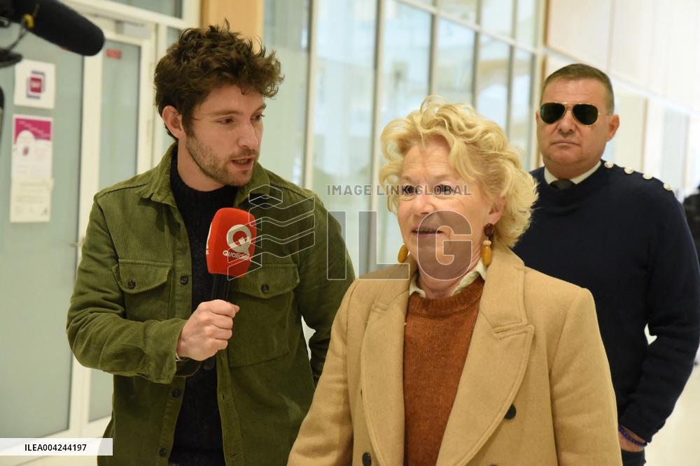 Marine Le Pen and RN Party's Trial Verdict - Paris