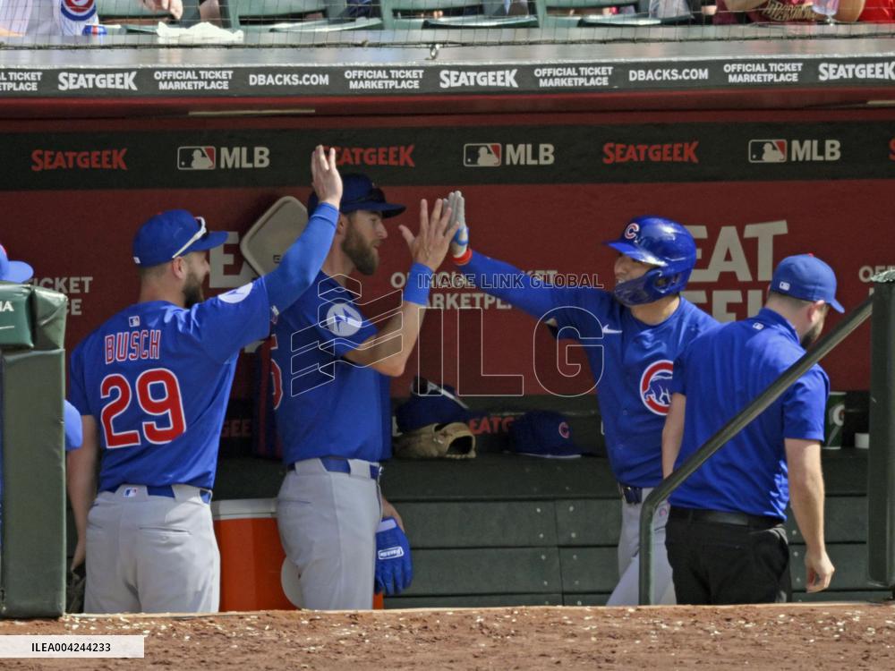 Baseball: Cubs vs. D-backs