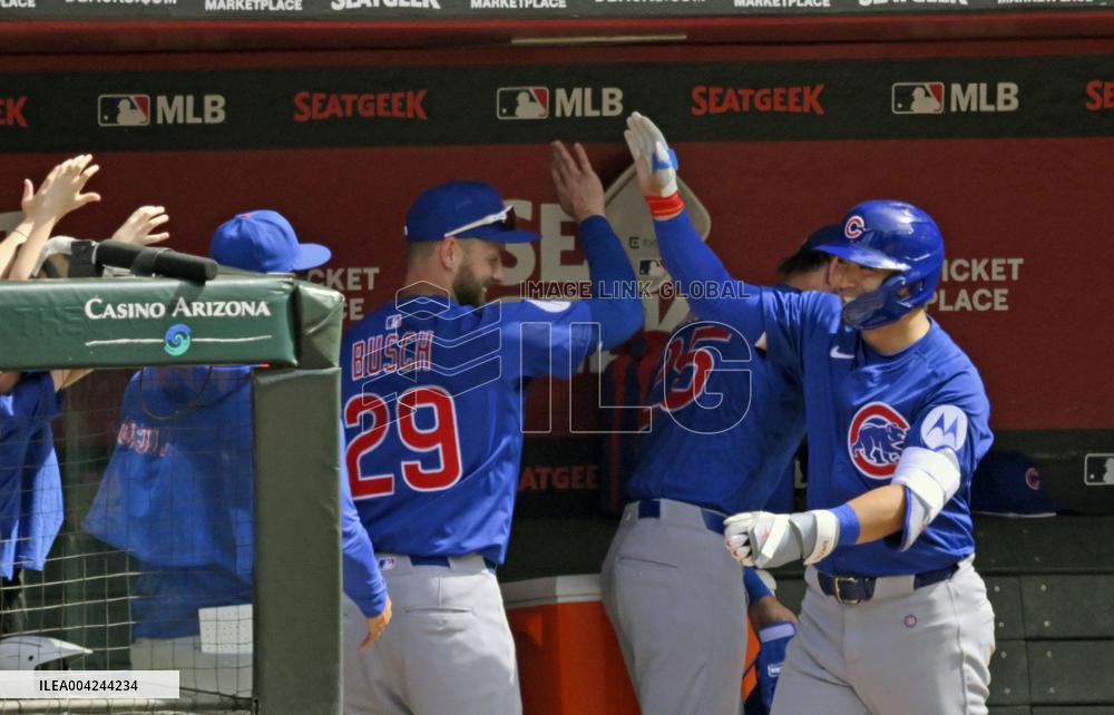 Baseball: Cubs vs. D-backs