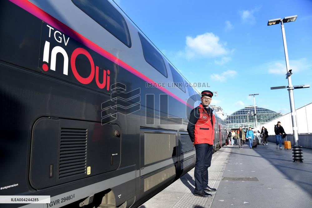 Reopening Of The Paris-Milan TGV Line in Paris