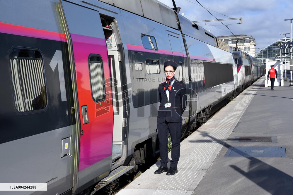 Reopening Of The Paris-Milan TGV Line in Paris