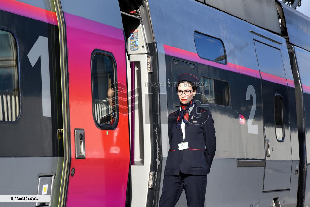 Reopening Of The Paris-Milan TGV Line in Paris