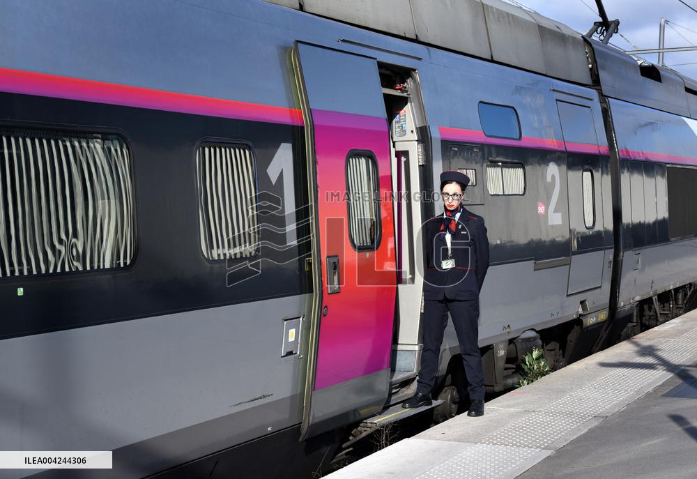 Reopening Of The Paris-Milan TGV Line in Paris