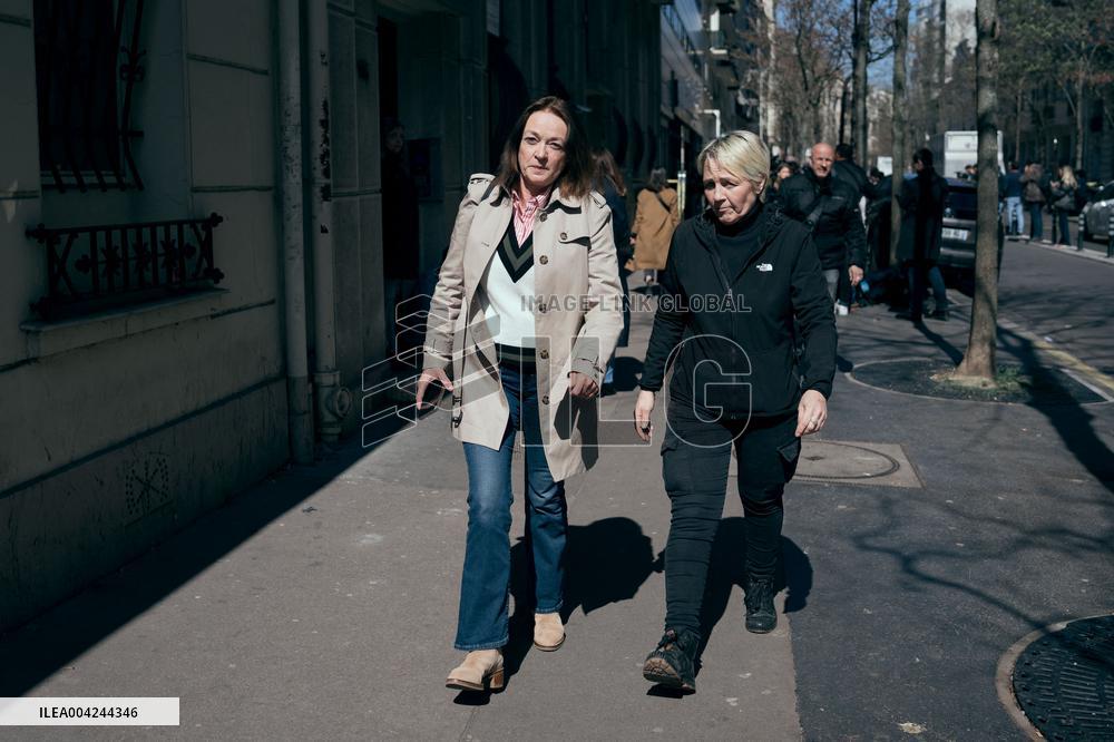 RN Headquarters After The Marine Le Pen Trial - Paris